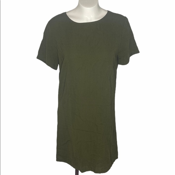Lulus olive Dress Medium - Picture 5 of 13